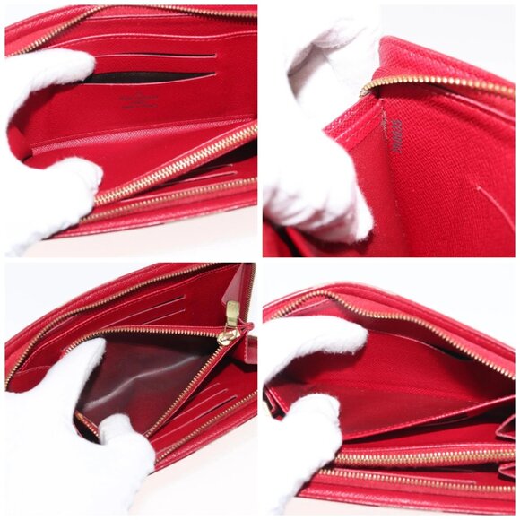 LOUIS VUITTON Monogram Cherry Porte Monnaie Zip Long Wallet M95006 Auth 146243 - Picture 15 of 16